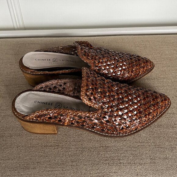 Chinese Laundry Leather Mules - Picture 2 of 4